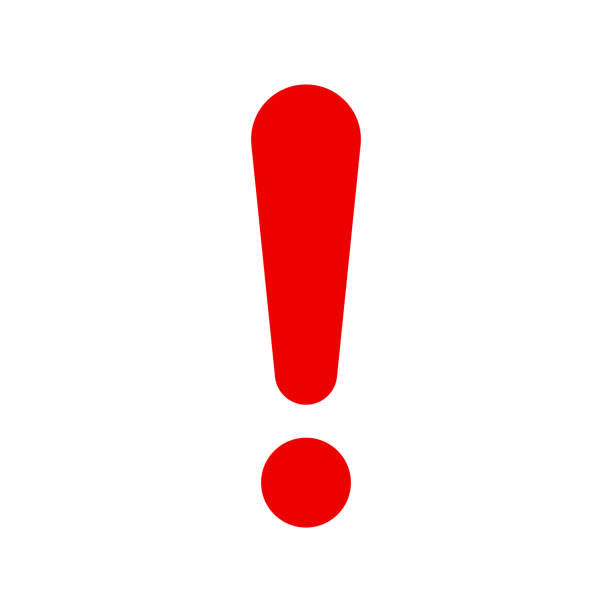 Vector exclamation point symbol